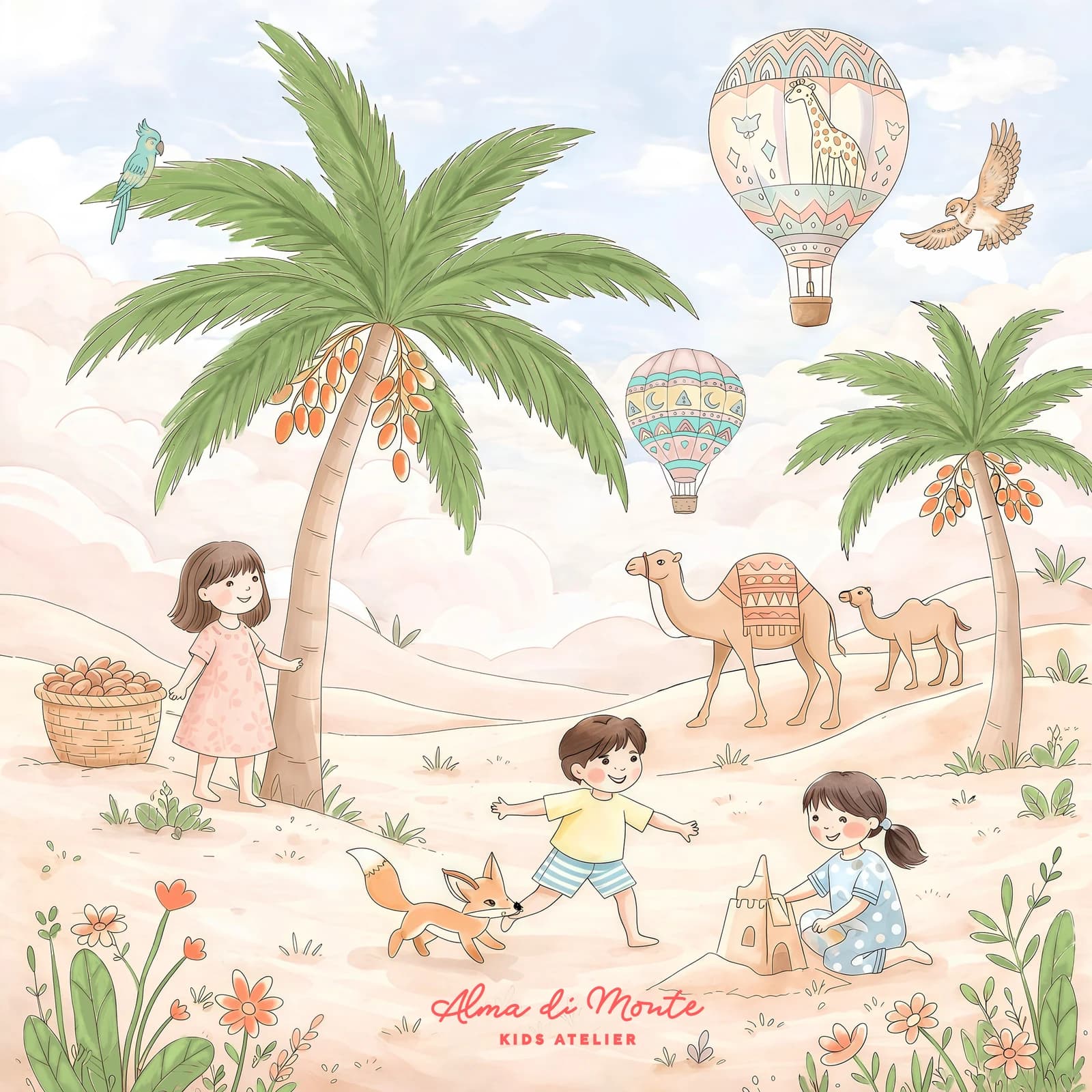 Swaddle "Date Garden"