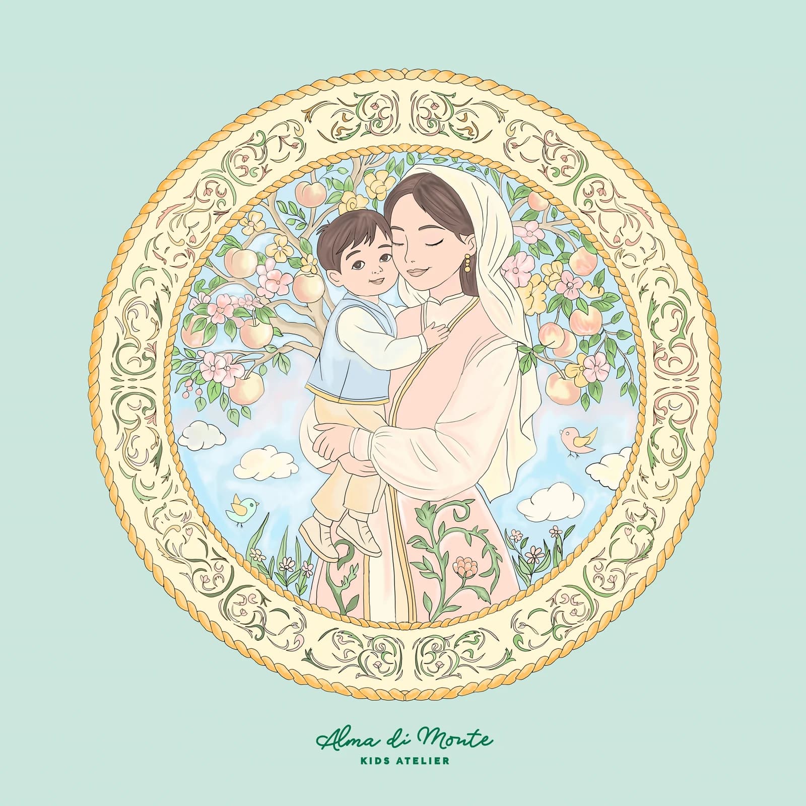 Swaddle "Mother and Child"